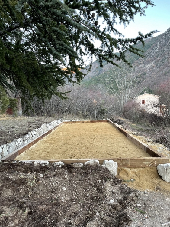 Terrain de pétanque